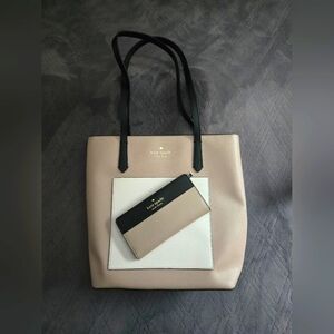 EUC Kate Spade Tote & Matching Wallet 😊